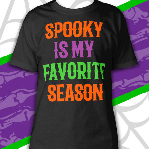 Gruselige Saison Frohes Halloween Lustiges Hallowe T-Shirt