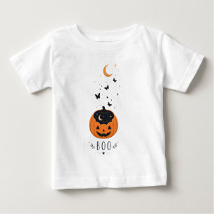 Gruselige Saison Kürbis Halloween Design Baby T-shirt