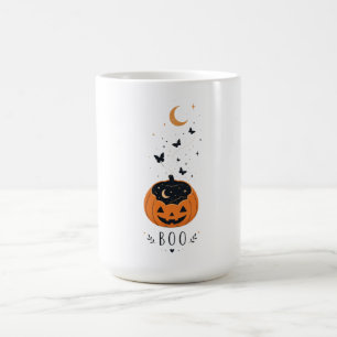 Gruselige Saison Kürbis Halloween Design Kaffeetasse