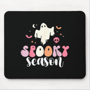 Gruselige Saison Lustiges Spuk-Geist Halloween-Kos Mousepad