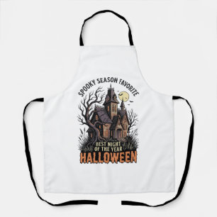 Gruselige Saison Shirt Verlassene Villa Vintage Gr Schürze