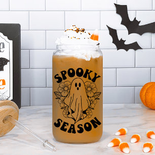 Gruselige Saison Süßer Geist Halloween Dosenglas