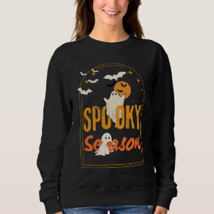 Gruselige Saison Vintage Retro Halloween-Geschenke Sweatshirt