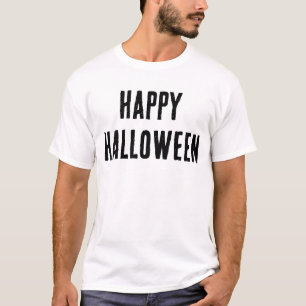 Gruselige schwarze Halloween-Katze T-Shirt