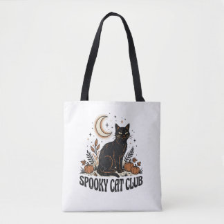 Gruselige schwarze Katze Vintage 70er Herbst Hallo