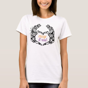 Gruselige Skeletthände machen es real T-Shirt