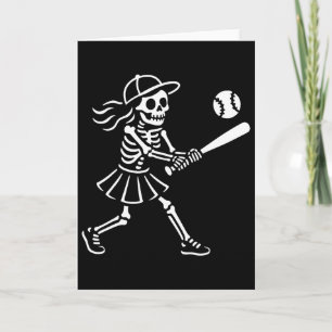 Gruselige Softll-Skelette Halloween-Kostüm Gruseli Karte
