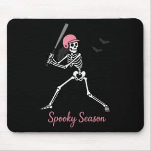 Gruselige Softll-Skelette Halloween-Kostüm Stimmun Mousepad