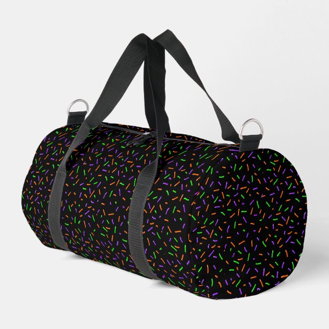 Gruselige Streusel Duffle Bag (Linke Seite)