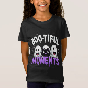 🌙👻 Gruselige Süße Geister & Fledermäuse Gemütlic T-Shirt