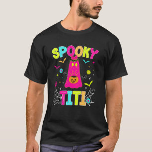 Gruselige Titi-Tante Halloween Titi-Tante Preppy T-Shirt