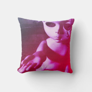 Gruselige Vintage-Puppe Kissen