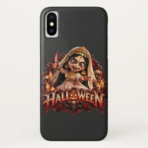 Gruselige Zombie-Braut Halloween-Horror-Kunstprint Case-Mate iPhone Hülle