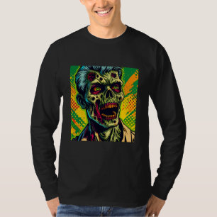 Gruselige Zombie-Halloween-Party T-Shirt