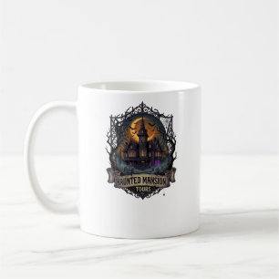 Gruseligen Mansion-Touren Halloween Gothic House C Kaffeetasse