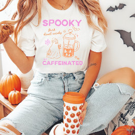 Gruseliger aber koffeinhaltiger süßer Geist Hallow T-Shirt