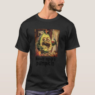 Gruseliger Avocado in Kürbis, Halloween, Avocado T-Shirt