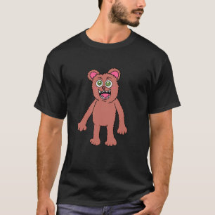 Gruseliger Bären-Männer-Shirt T-Shirt