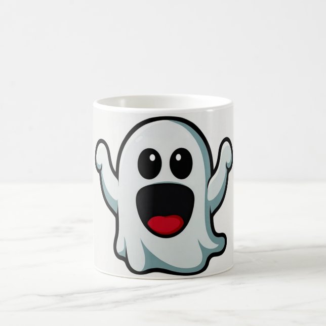 gruseliger Becher Kaffeetasse (Mittel)