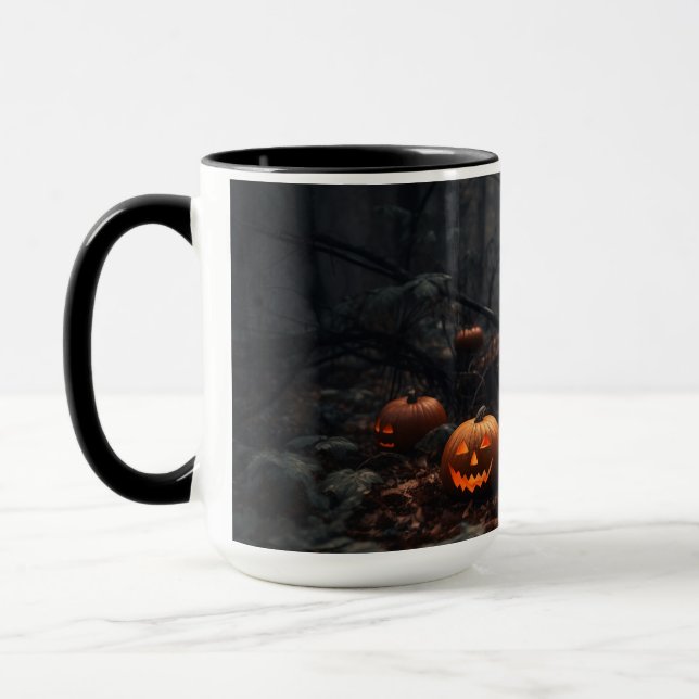 Gruseliger Becher Tasse (Links)