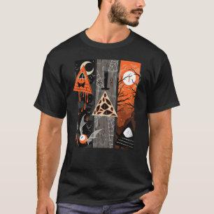 Gruseliger Billl-Dreiecks-Vintage-Kostüm T-Shirt