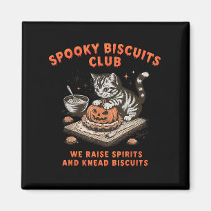 Gruseliger Biscuit-Club-Katze-Halloween-Backen  Magnet