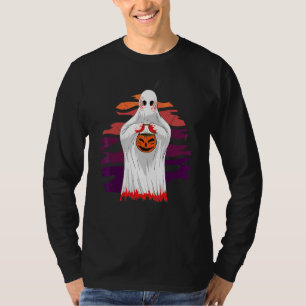 Gruseliger blutiger Geist für Horrorfans T-Shirt