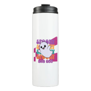Gruseliger Boo Thermosbecher