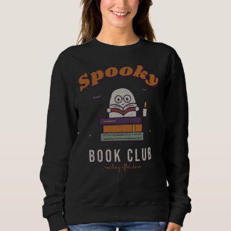 Gruseliger Buchclub-Sweatshirt Halloween Buchliebh Sweatshirt