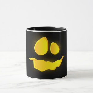 Gruseliger Bumkin-Lächeln Halloween-Saison Tasse