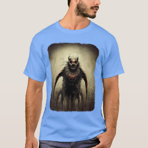 Gruseliger Clown Böser Schrecklicher Clown Verrück T-Shirt