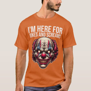 Gruseliger Clown-Horror-Halloween-Spooky-Evil-Circ T-Shirt