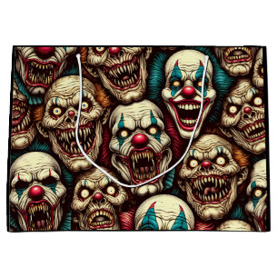 Gruseliger Clown Zombie Große Geschenktüte