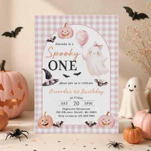 Gruseliger Einladung zum 1. Geburtstag zum Hallowe
