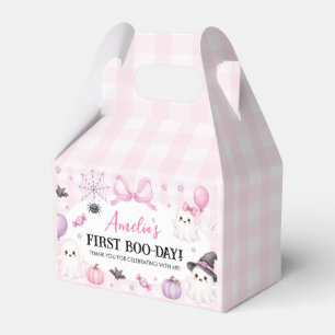 Gruseliger Einser Rosa Halloween Geburtstagsgesche Geschenkschachtel
