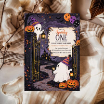 Gruseliger Erster Geburtstag Little Boo Geist