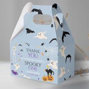 Gruseliger Erster Halloween 1. Geburtstag Danke Bl Geschenkschachtel