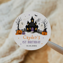 Gruseliger Erster Halloween Geburtstag