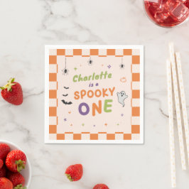 Gruseliger Erster Halloween Geburtstag Servietten