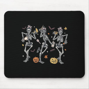 Gruseliger Friseur Boo Crew Friseur Halloween Mousepad
