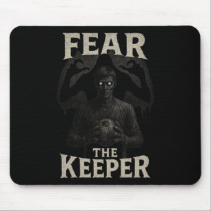 Gruseliger Fußball-Torhüter-Horror-Angst Der Torwa Mousepad