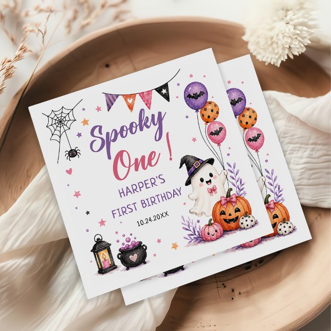 Gruseliger Geburtstag zum Halloween Servietten (Von Creator hochgeladen)