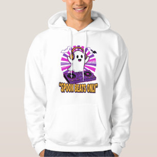 Gruseliger Geist DJ Halloween Beats Design_1 Hoodie