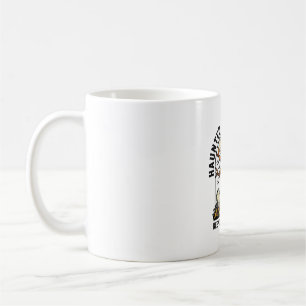 Gruseliger Geisterbaum Vintage Halloween-Warn-Shir Kaffeetasse