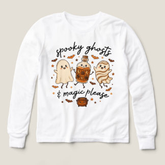 Gruseliger Geisterkaffee-Latte Cute Halloween Herb