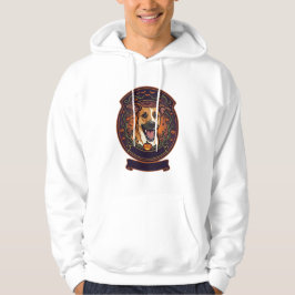 Gruseliger glücklicher verhexter Hund Hoodie