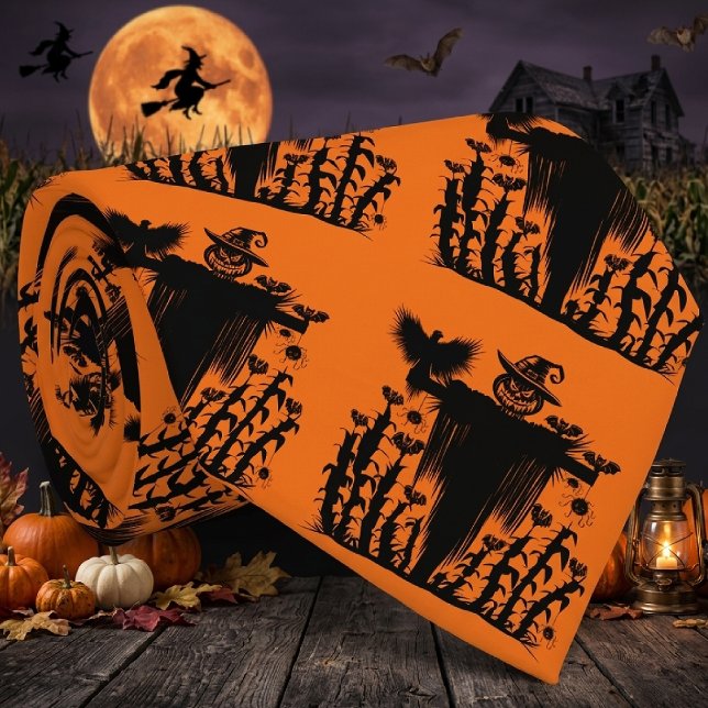 Gruseliger Gothic-Halloween-Vogelscheuche-Kürbis-M Krawatte (Von Creator hochgeladen)