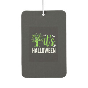 Gruseliger Halloween-Baum-Fledermäuse-Vektordesign Autolufterfrischer