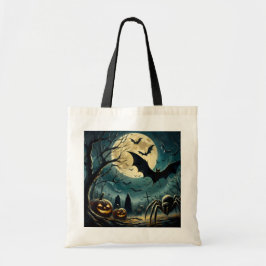 Gruseliger Halloween-Baumwolltasche zum günstigen  Tragetasche