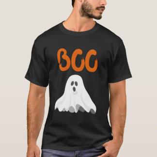 Gruseliger Halloween Boo Geist T-Shirt